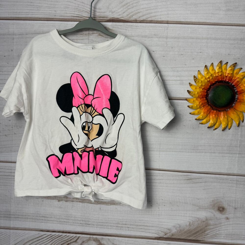 Zara Disney Minnie Mouse Girls T-Shirt Size 4 5